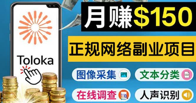 正规网络副业赚钱平台Toloka，利用业余时间月赚150美元-安哥网络创业副业