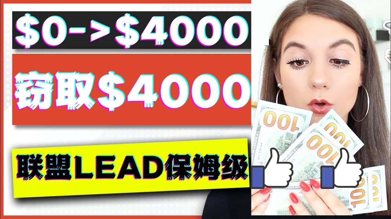 2023国外联盟项目实操保姆级教程：月入4000美元，适合初学者-安哥网络创业副业
