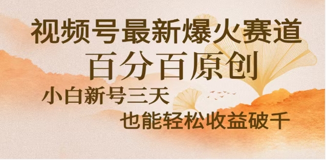 视频号独家玩法，老年养生赛道，无脑搬运爆款视频，日入2000+-安哥网络创业副业