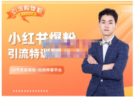 陆明明·小红书爆粉特训班5.0，助你轻松玩转小红书平台价值1380元-安哥网络创业副业