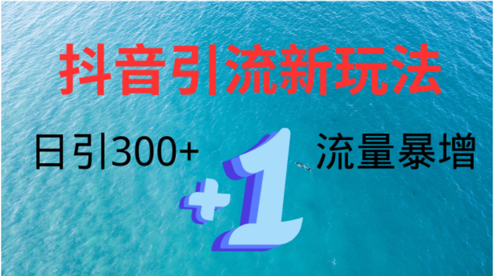 创业粉高效引流，抖音工具号玩法4.0，日引300+-安哥网络创业副业