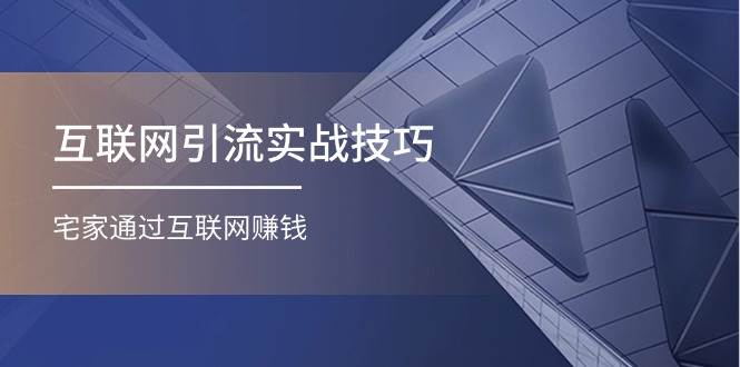 互联网引流实操技巧(适合微商，吸引宝妈)，宅家通过互联网赚钱（17节）-安哥网络创业副业