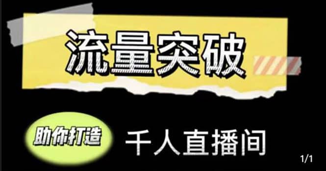 直播运营实战视频课，助你打造千人直播间（14节视频课）-安哥网络创业副业