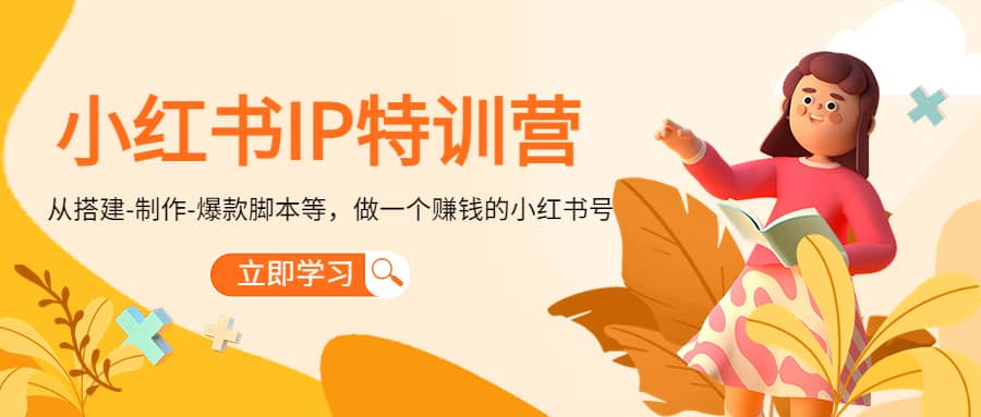 小红书IP特训营-安哥网络创业副业