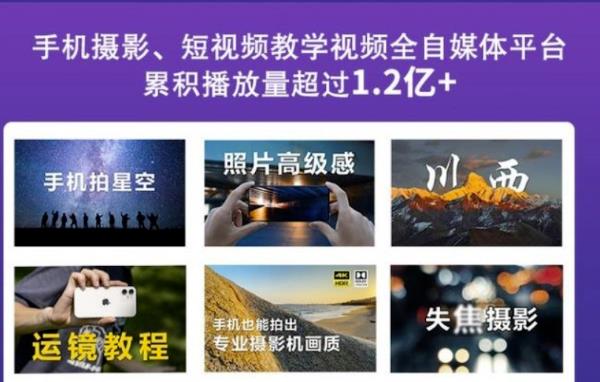 2022玩转手机影像全系课，零基础的小白也能进阶成为手机摄影专业人士-安哥网络创业副业