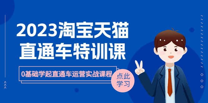 2023淘宝·天猫直通车评特训课，0基础学起直通车运营实战课程（8节课时）-安哥网络创业副业