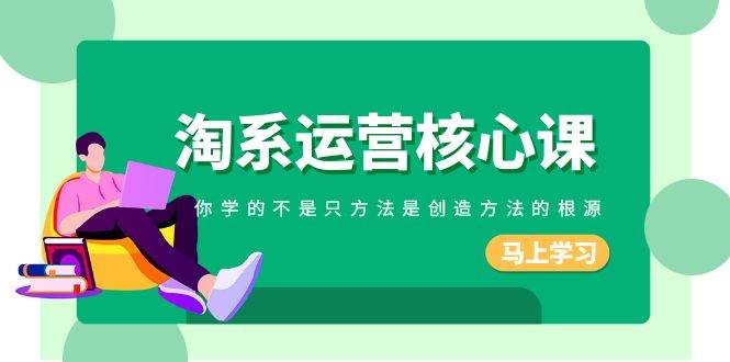 淘系-运营核心课，你学的不是只方法是创造方法的根源（190节课）-安哥网络创业副业