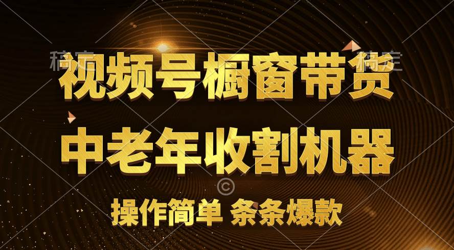 [你的孩子成功取得高位]视频号最火爆赛道，橱窗带货，流量分成计划，条…-安哥网络创业副业