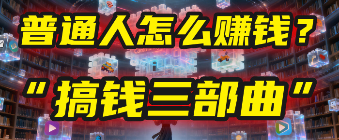普通人怎么赚钱？2025年马哥揭秘“搞钱三部曲”：从抄作业，到自创武功，月入10万+！-安哥网络创业副业